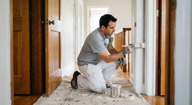 Armoire Painting in Waco, TX