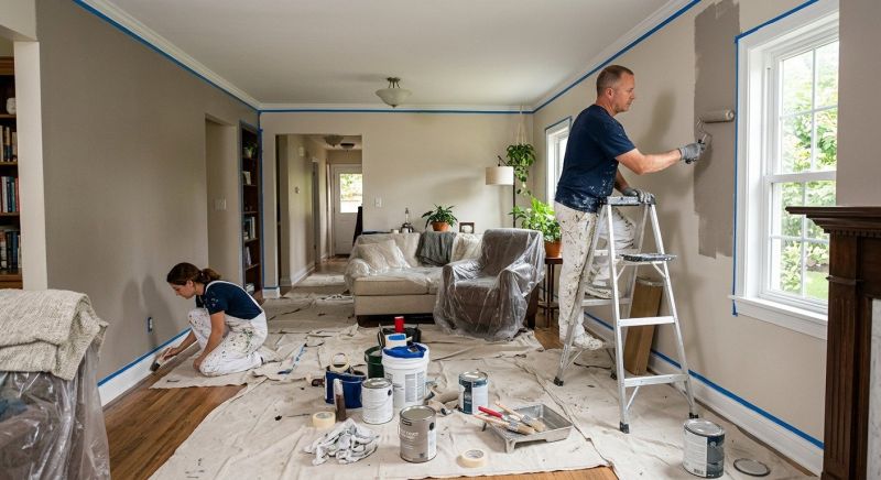 Ceiling Painting Service in Wilmington, NC