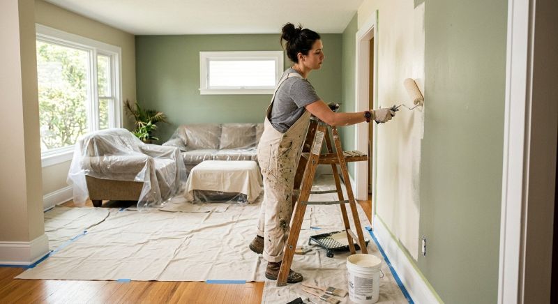 Condo Interior Painting in Kansas City, KS