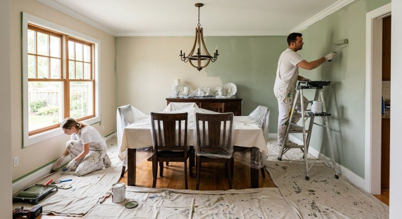 Dining Room Painting in Waco, TX