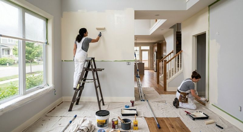 House Ceiling Painting in Kansas City, KS