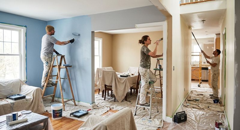 Multiple Rooms Painting in Wilmington, NC