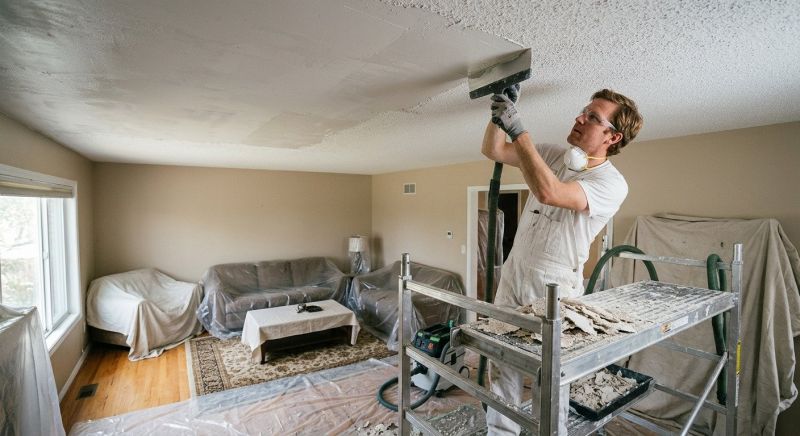 Popcorn Ceiling Renovation in Waco, TX