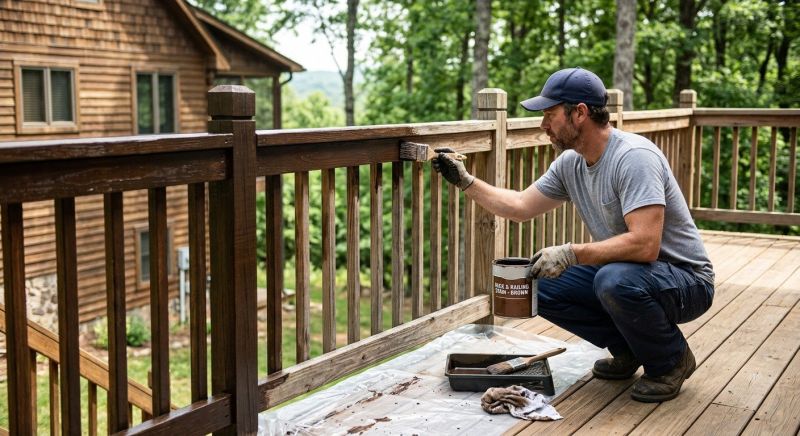 Railing Refinishing in Waco, TX